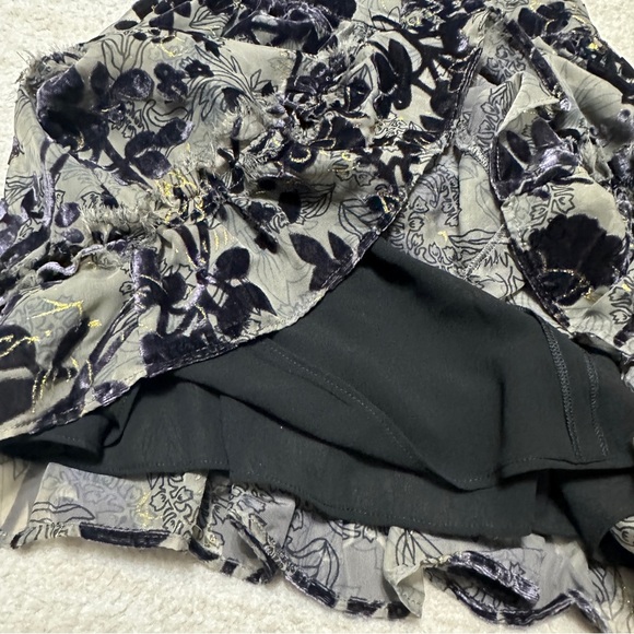 House of Harlow 1960 x REVOLVE Juniper Mini Dress Purple Lace Deep Plunge Chic - Picture 7 of 11